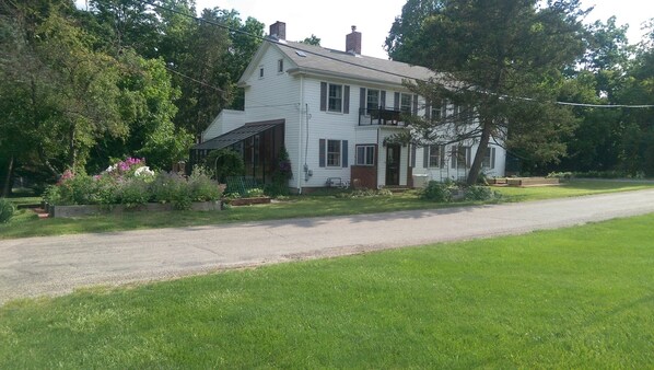 Front of main house from the street