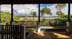 View of the lake from veranda