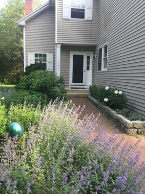 Front entrance garden