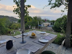 Outdoor dining