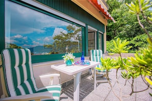 Ca. 11 m² großer Balkon mit Panoramasicht