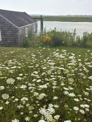 3 acres of meadows and lawns down to the river