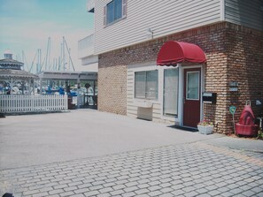 Full view with Marina behind the Condo