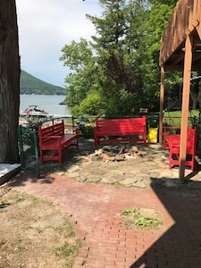 Lake George  Water Front Cabin Spectacular Views 