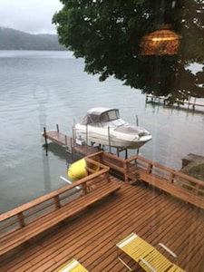 Lake George  Water Front Cabin Spectacular Views 