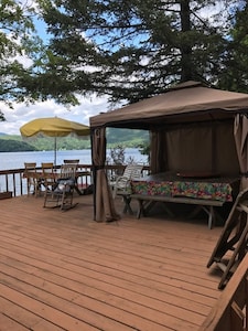 Lake George  Water Front Cabin Spectacular Views 