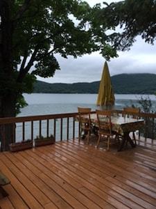 Lake George  Water Front Cabin Spectacular Views 