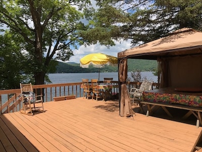 Lake George  Water Front Cabin Spectacular Views 