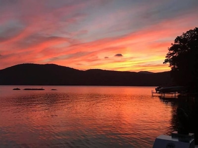 Lake George  Water Front Cabin Spectacular Views 