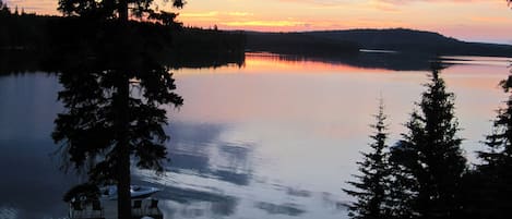 Lake View from sun deck 