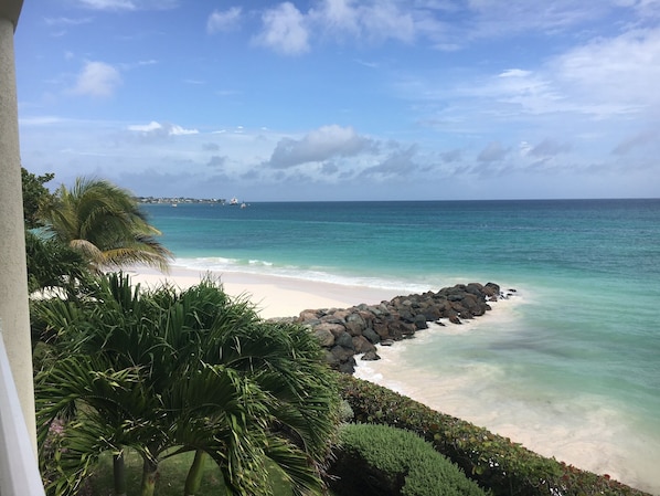 Enjoy this gorgeous view from your large patio