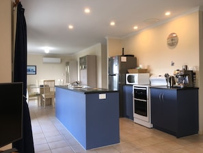 Kitchen looking towards dining area