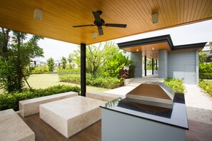 BBQ area