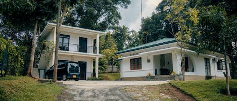 view of the property from entrance during day