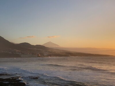 Studio in La Punta del Hidalgo with wonderful views of Teide