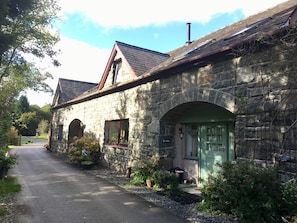 One of four houses in a converted Victorian slate cutting mill