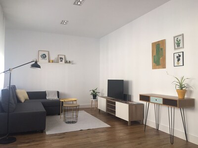 Zentrale Wohnung mit Garage und Wi-Fi