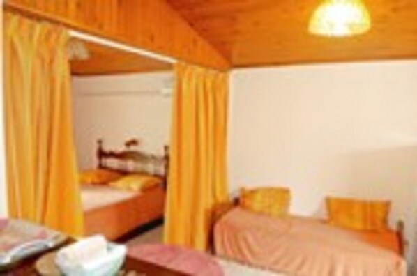 espace à coucher et sallon