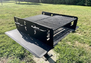 1,008 square inches of cooking space on this MONSTER charcoal grill. 