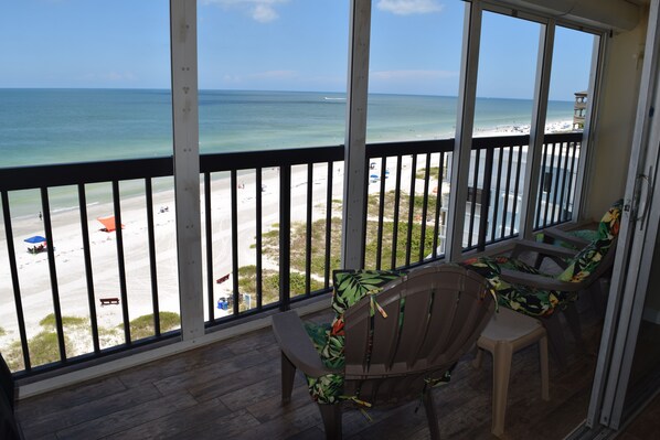 8th floor balcony ocean front view