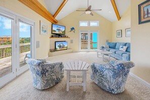 Surf or Sound Realty - 799 - Jus Chillin - Great Room -1