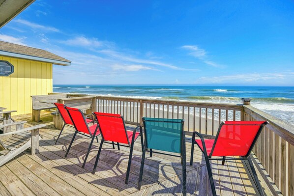 Surf or Sound Realty - 390 - Anchors Away - Deck -1