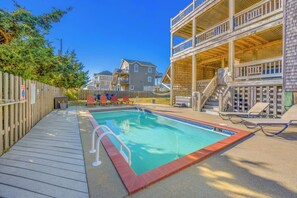 Surf or Sound Realty - 788 - Salvoasis by the Sea - Pool Area -4