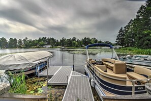 View from the dock