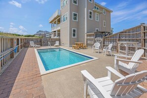 Surf or Sound Realty - 720 - Isabels Retreat - Pool Area -2