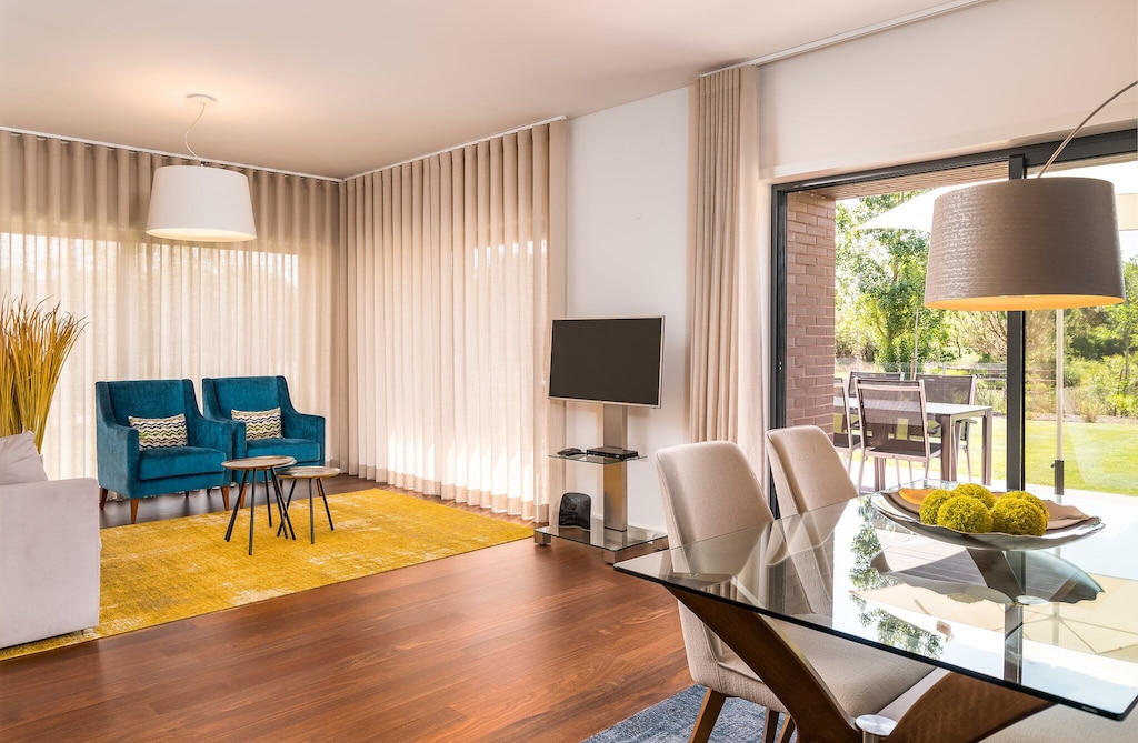 Bright and colorful interior of one of many Portugal apartments for rent