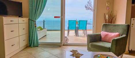 Villa Meli Afionas Corfu Living Area