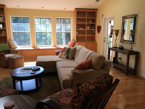 Living Room and Front Door