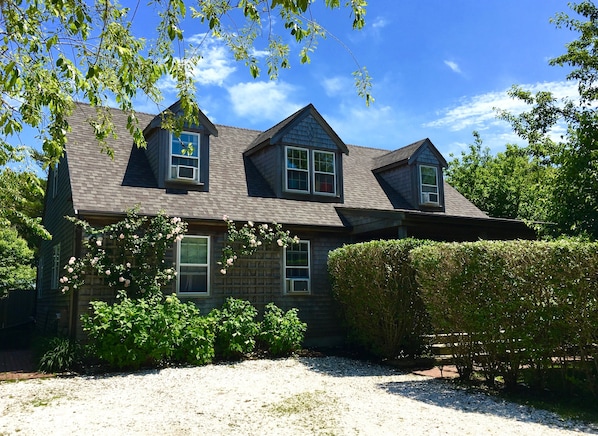 Families love the great indoor space, wraparound porch, and expansive grounds