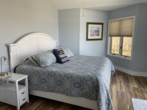 Master bedroom - king sized bed