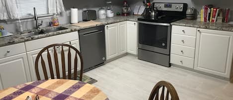 Well-equipped kitchen