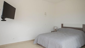 First Floor Bedroom with Large Flatscreen TV