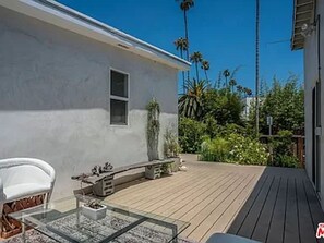 Patio for BBQ