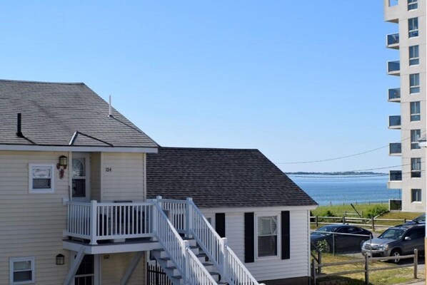 View from the deck outside the unit.