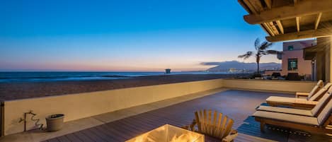 Front Deck on Beach