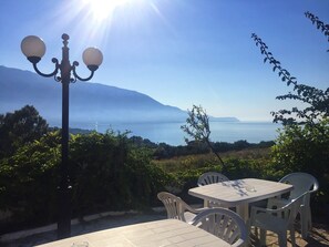 Enjoy beautiful view of the Ionian sea. 2 bedroom bungalow Kefalonia Greece