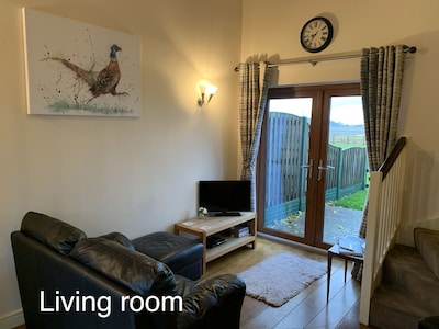 3 separate self catering cottages. Site to yourselves. Big garden. 30 mins York