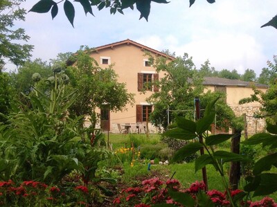 Gîte "LA FERME" - CASA DE VACACIONES CON ENCANTO CON PISCINA PARA 9 PERSONAS