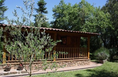 Casa rural (alquiler íntegro) La caseta de fusta para 4 personas