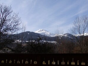 Blick von der Unterkunft