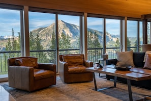 Swivel Chair Views of Mount Crested Butte