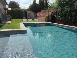 Coin piscine & transats