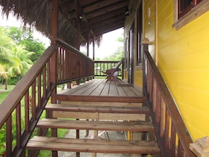 Entrance to Las Pinitas - Front porch