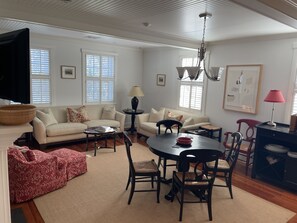 Dining and living room