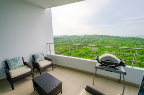 Stunning views from private balcony.