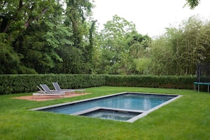 Beautiful new gunite pool and spa
